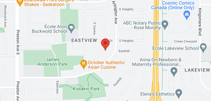 map of 1317 East CTR